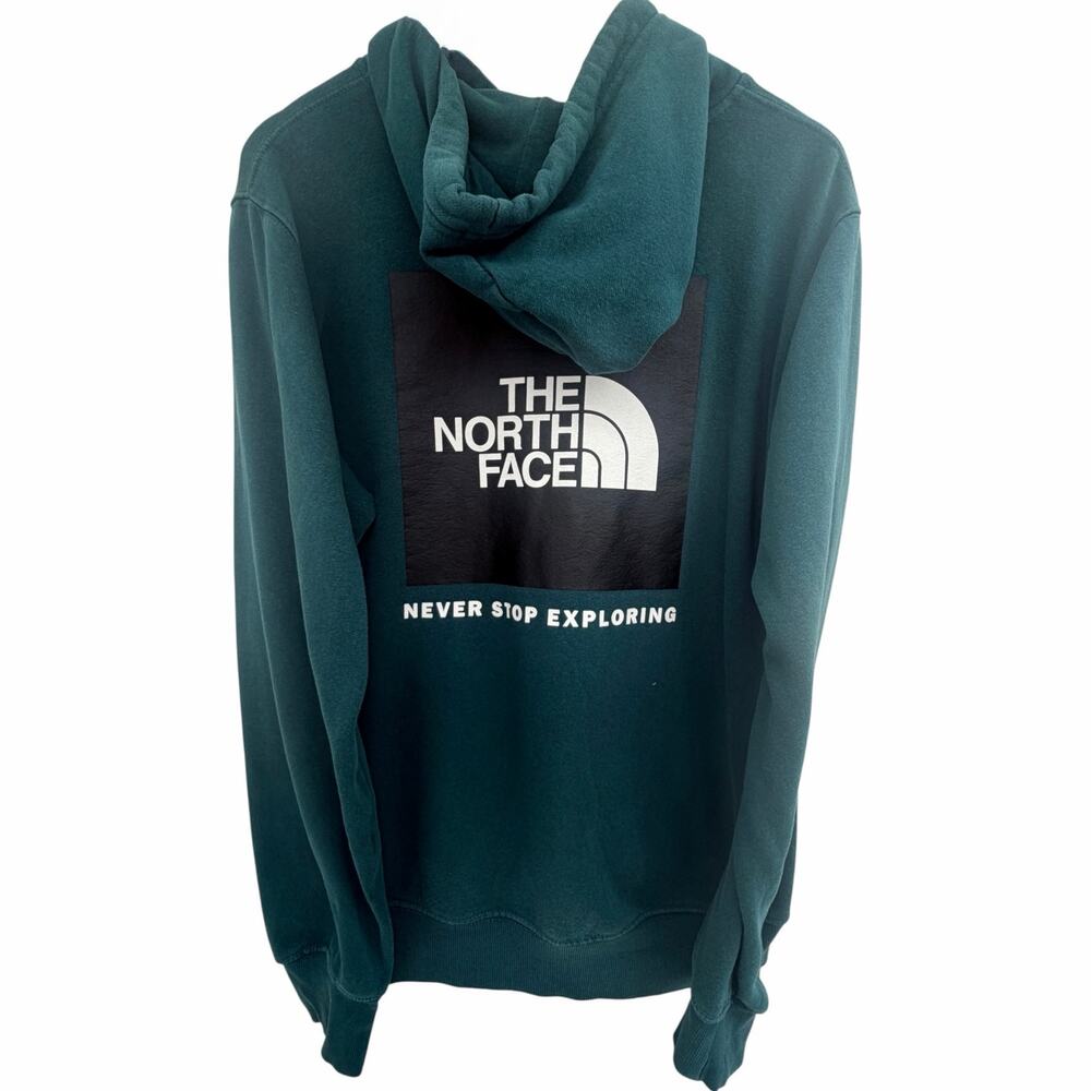 The North Face Box NSE Green Pullover Hoodie Mens Medium
